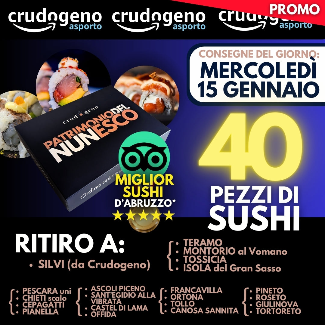 NUNESCO BOX - MERCOLEDÌ 15