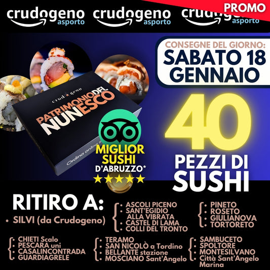 NUNESCO BOX - SABATO 18